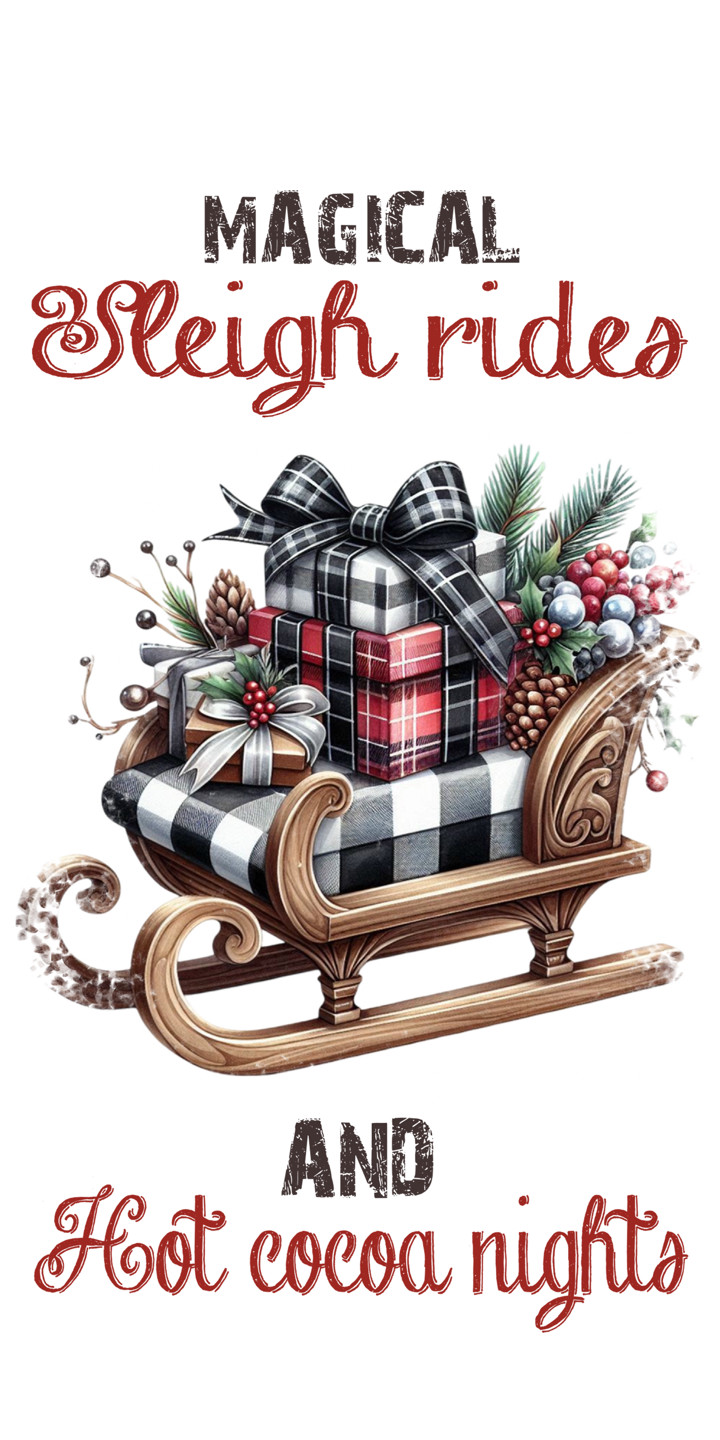 Christmas - Sleigh Rides & Hot Cocoa