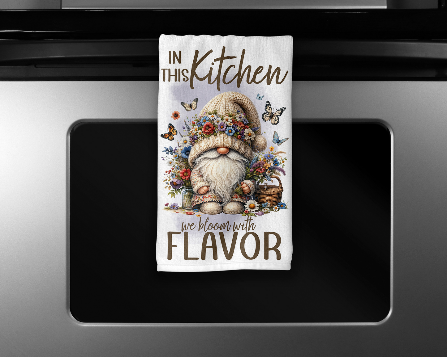 Gnome - Bloom with Flavor (16x24”) Kitchen Towel