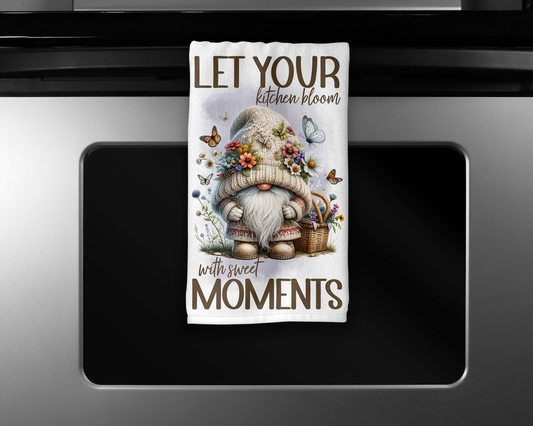 Gnome - Sweet Moments (16x24”) Kitchen Towel