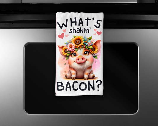Funny Farm - Pig (16x24”) Kitchen Towel