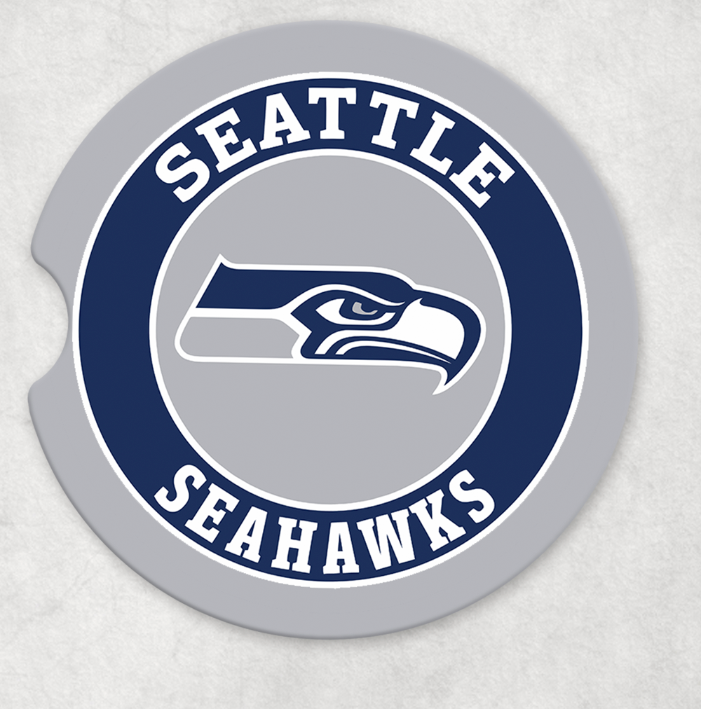 Seattle Seahawks - Ceramic Car Coaster