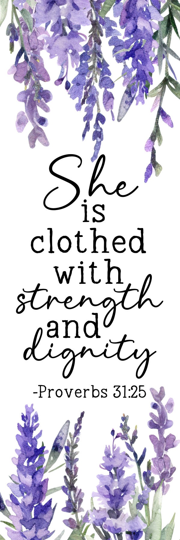 Religion - She is clothed with strength