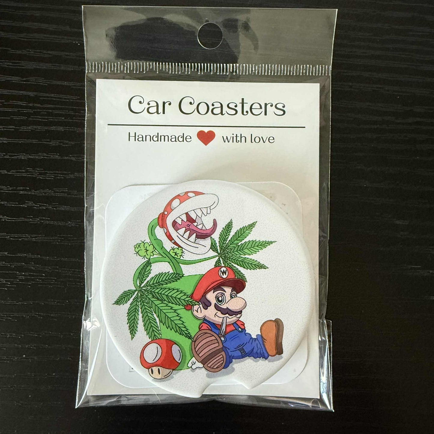 Mario (THC) - Ceramic Car Coaster