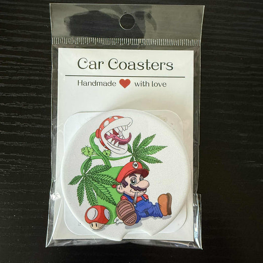 Mario (THC) - Ceramic Car Coaster