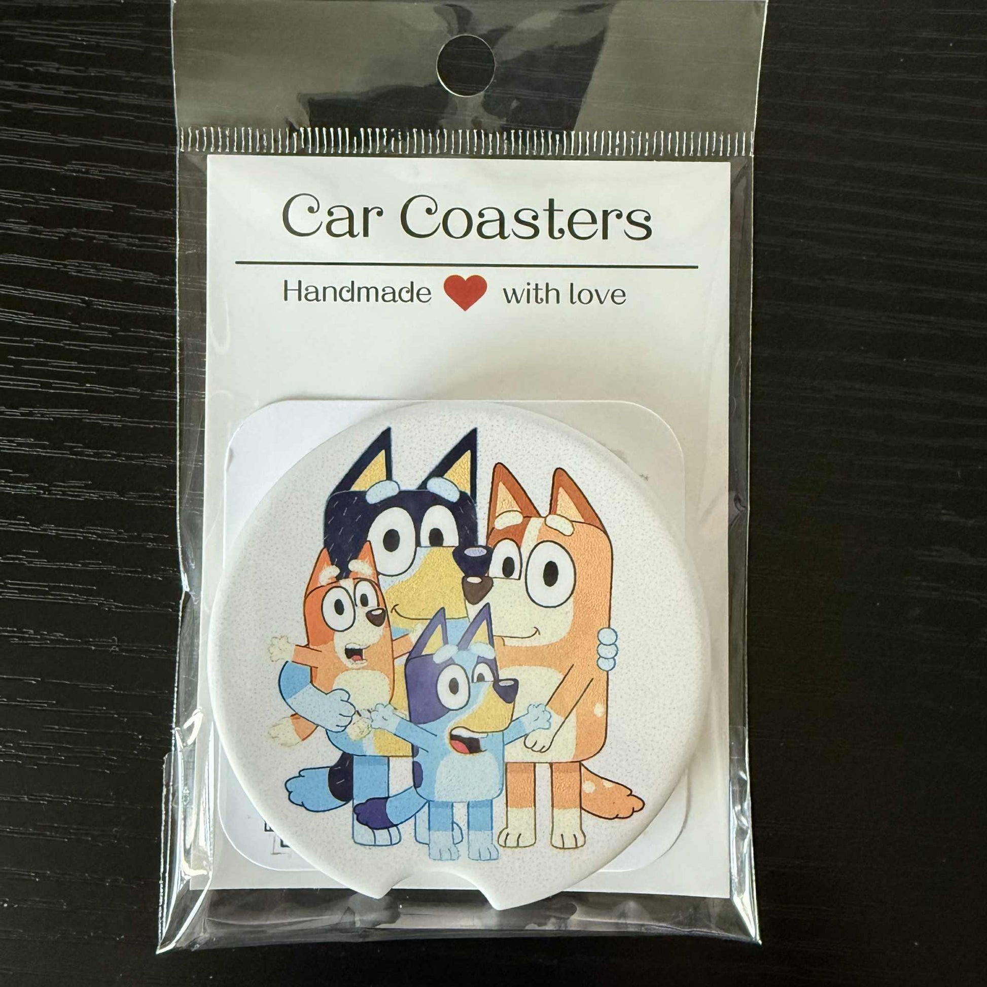 Bluey - Ceramic Car Coaster