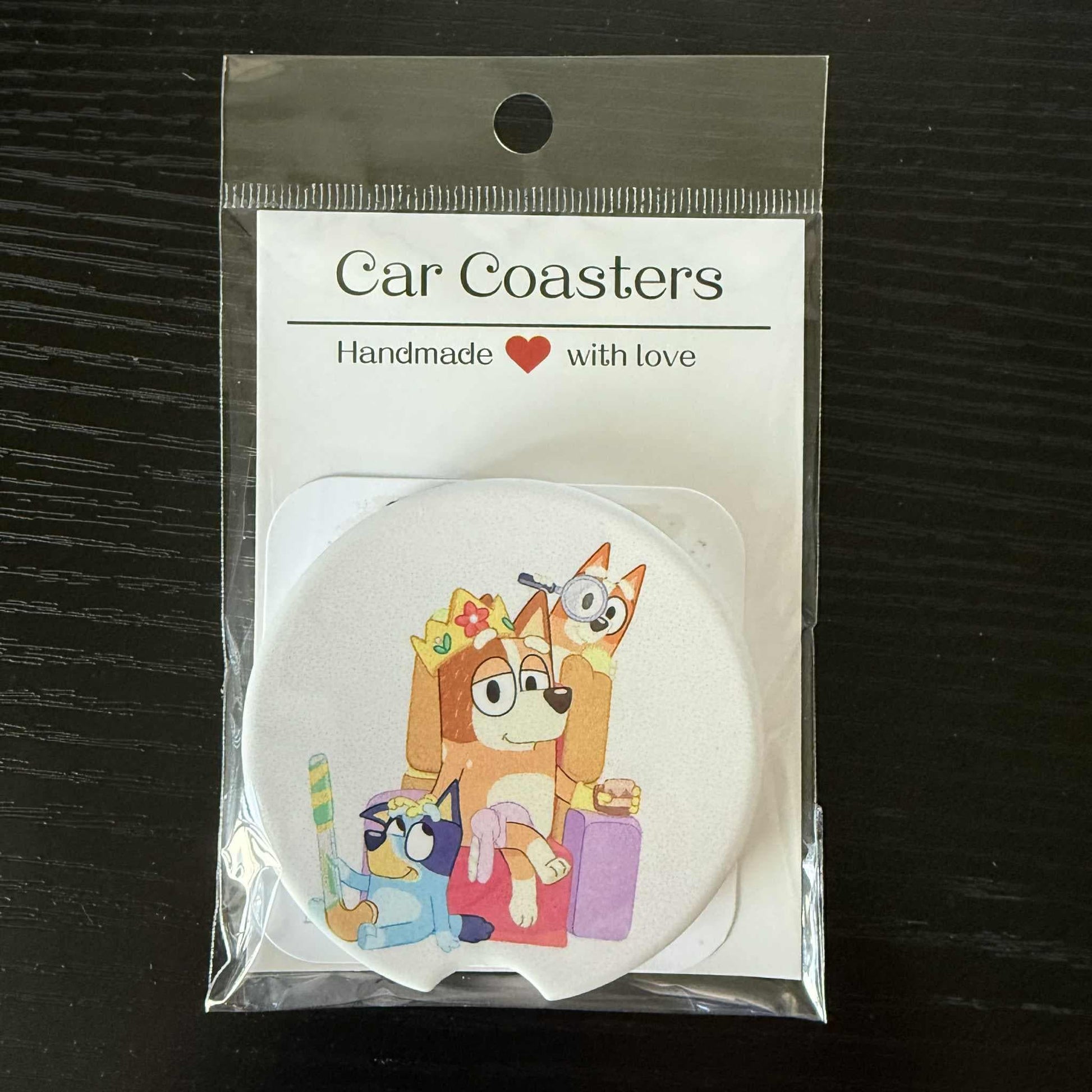 Bluey - Ceramic Car Coaster