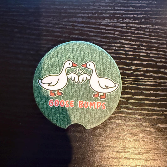 Goose Bumps - Ceramic Car Coaster