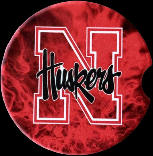 Nebraska - Ceramic Car Coaster