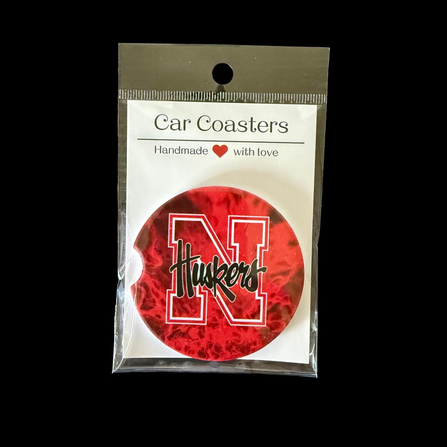 Nebraska - Ceramic Car Coaster