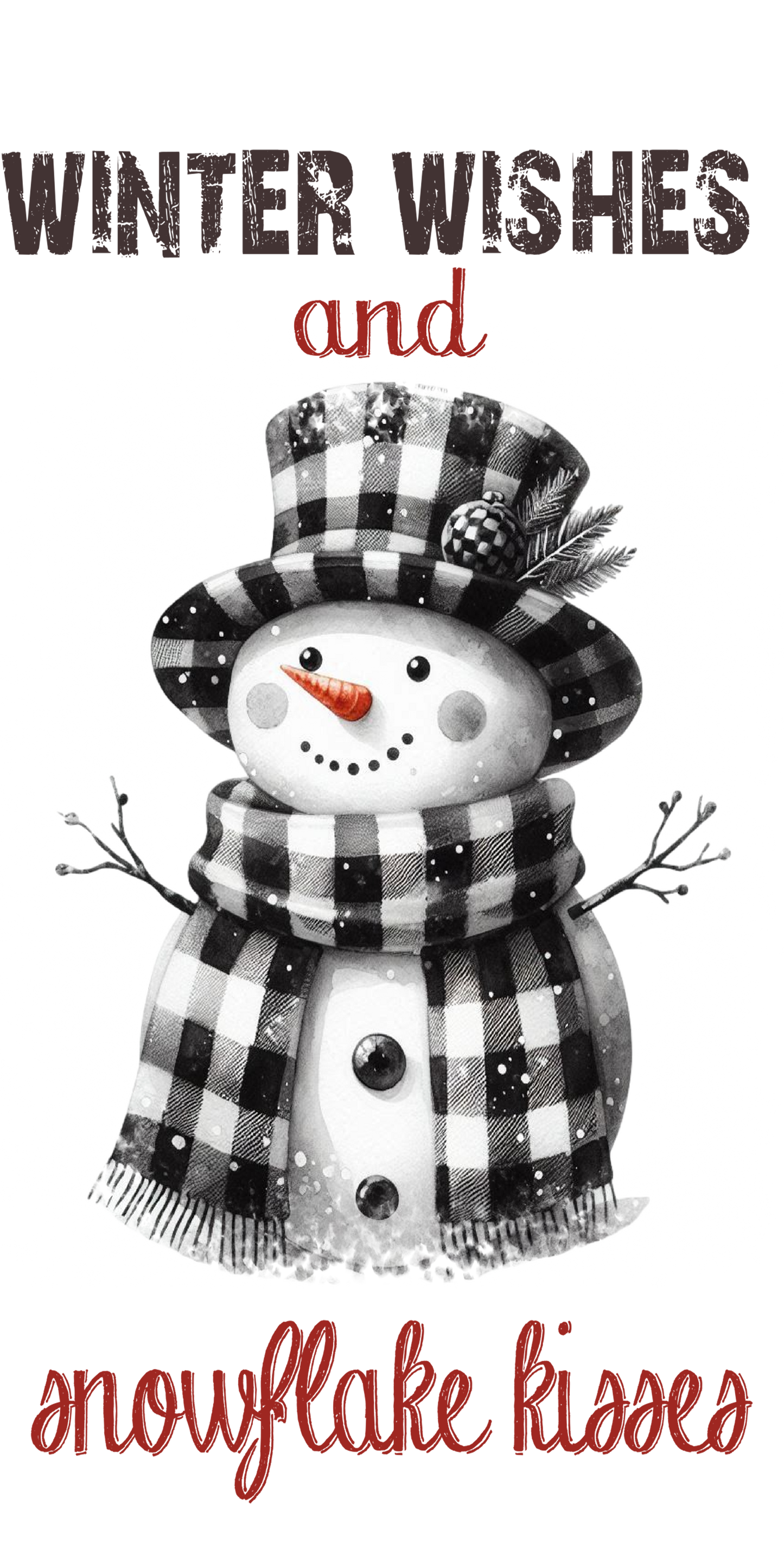 Christmas - Snowflake Kisses