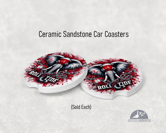 Alabama Crimson Tide - Ceramic Car Coaster