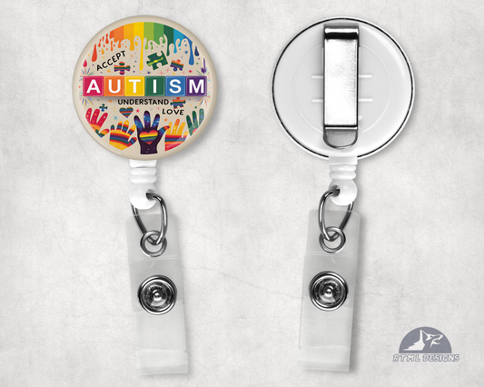 Badge Reel - Autism 3