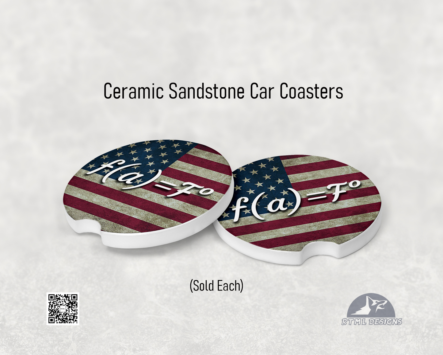FAFO - Ceramic Car Coaster