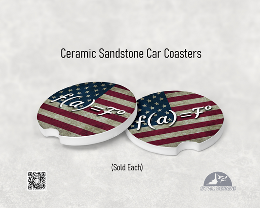 FAFO - Ceramic Car Coaster