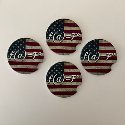 FAFO - Ceramic Car Coaster