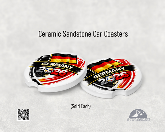 Germany | World Cup 2026 - Ceramic Car Coaster
