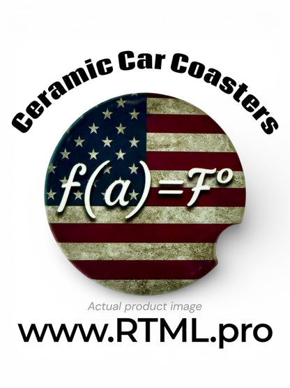 FAFO - Ceramic Car Coaster