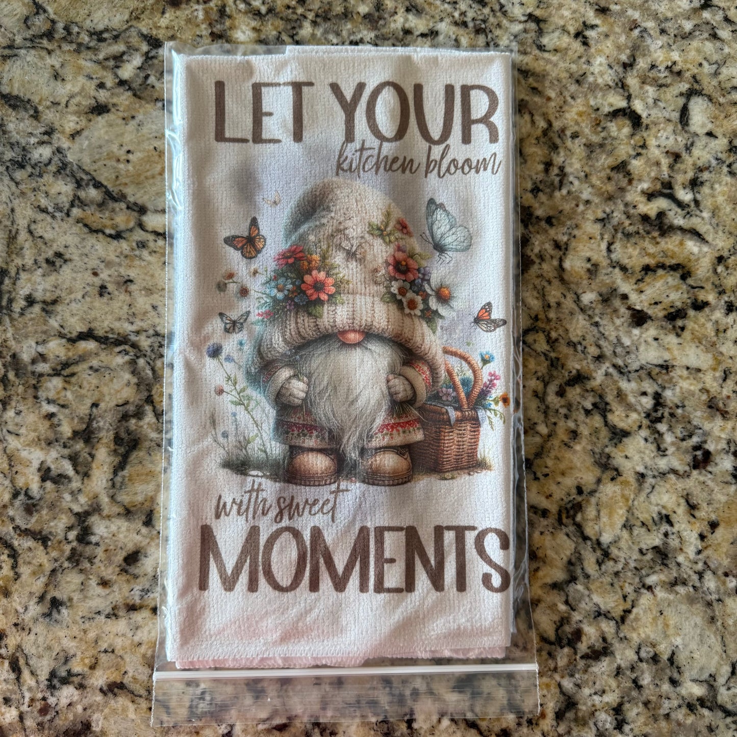Gnome - Sweet Moments (16x24”) Kitchen Towel