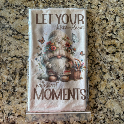 Gnome - Sweet Moments (16x24”) Kitchen Towel