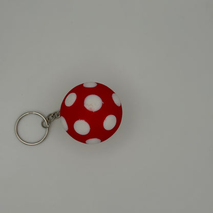 Mushroom Buddy Fidget Clicker Keychain: Shroomy — 3D Printed