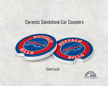 Buffalo Bills - Ceramic Car Coaster