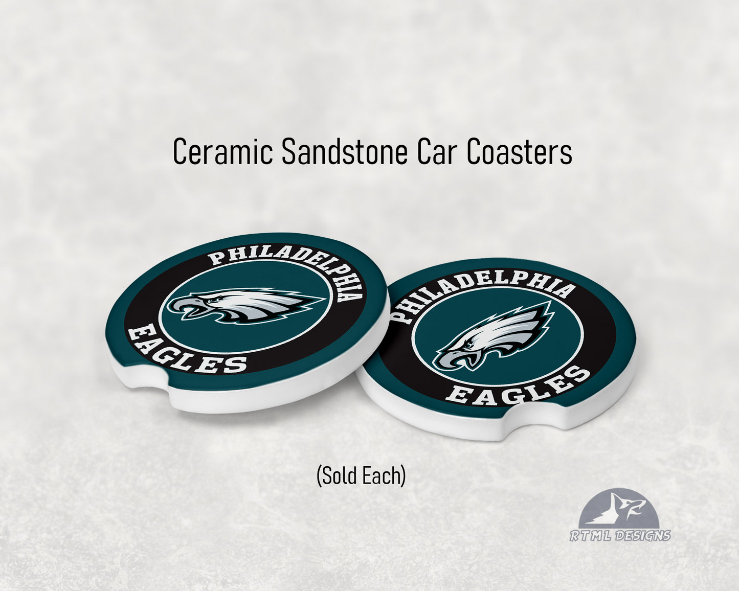 Philadelphia Eagles - Ceramic Car Coaster