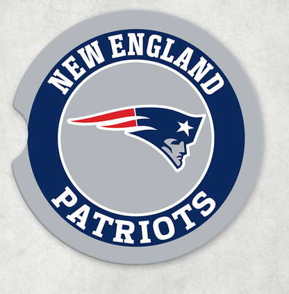 New England Patriots - Ceramic Car Coaster