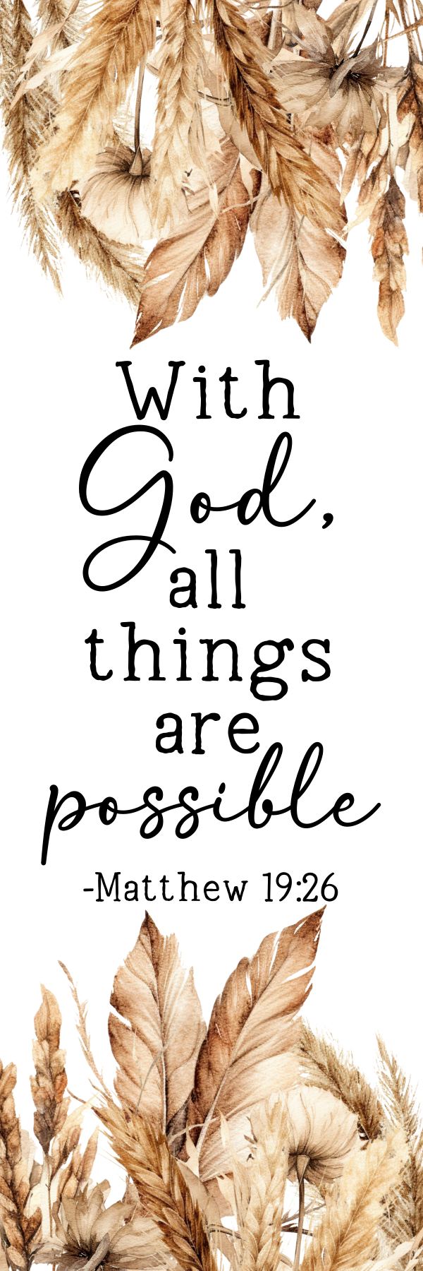 Religion - All things are possible