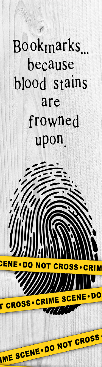 Crime - Blood stains are frowned upon