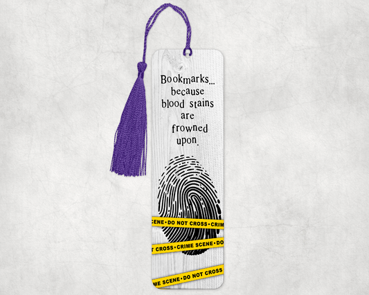 Crime - Blood stains are frowned upon