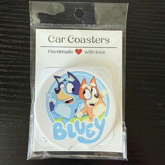 Bluey - Ceramic Car Coaster