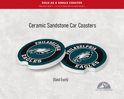 Philadelphia Eagles - Ceramic Car Coaster