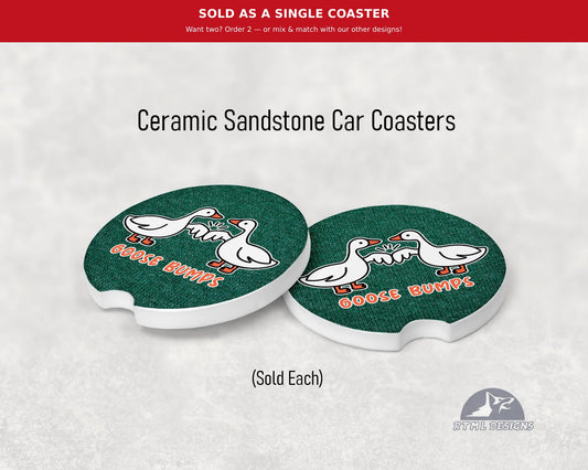 Goose Bumps - Ceramic Car Coaster