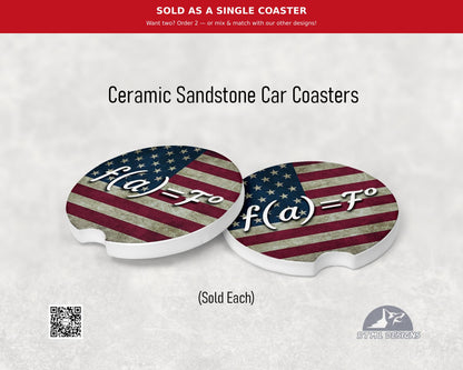 FAFO - Ceramic Car Coaster
