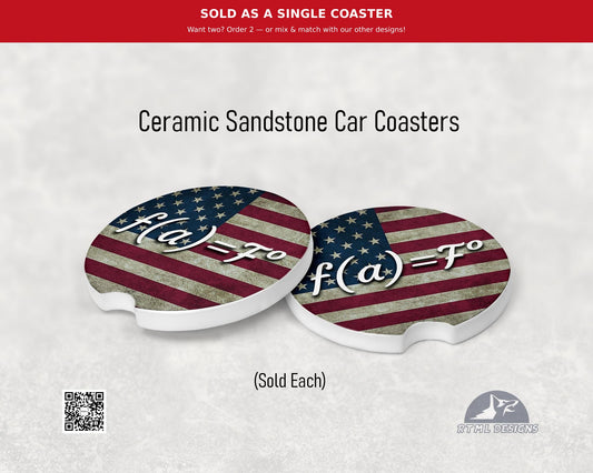 FAFO - Ceramic Car Coaster