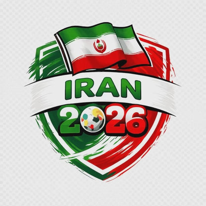 IRAN | World Cup 2026 - Ceramic Car Coaster