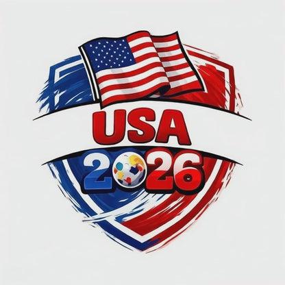 USA | World Cup 2026 - Ceramic Car Coaster