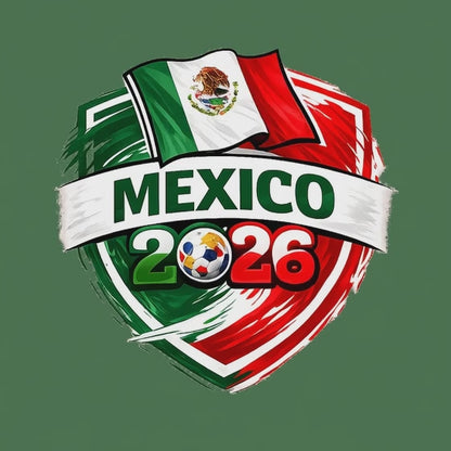Mexico | World Cup 2026 - Ceramic Car Coaster
