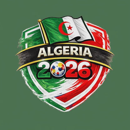 Algeria | World Cup 2026 - Ceramic Car Coaster