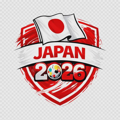 Japan | World Cup 2026 - Ceramic Car Coaster