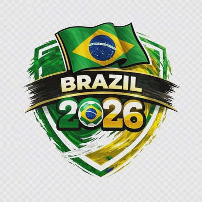 Brazil| World Cup 2026 - Ceramic Car Coaster